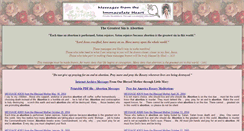 Desktop Screenshot of abortion-greatest-sin.excerptsofinri.com