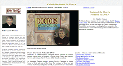 Desktop Screenshot of catholic-doctors.excerptsofinri.com