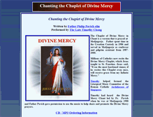 Tablet Screenshot of divinemercychant.excerptsofinri.com