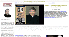 Desktop Screenshot of catholic-converts.excerptsofinri.com