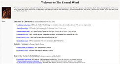 Desktop Screenshot of eternalword.excerptsofinri.com