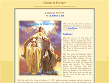 Tablet Screenshot of fatimaisforever.excerptsofinri.com