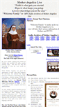 Mobile Screenshot of motherangelica.excerptsofinri.com